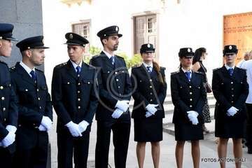 La Policía Nacional celebra en Telde la festividad de los Santos Ángeles Custodios (Foto TA)